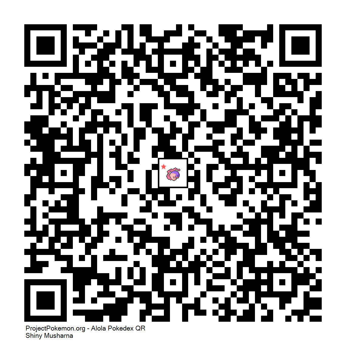 Cdigo QR de Musharna variocolor